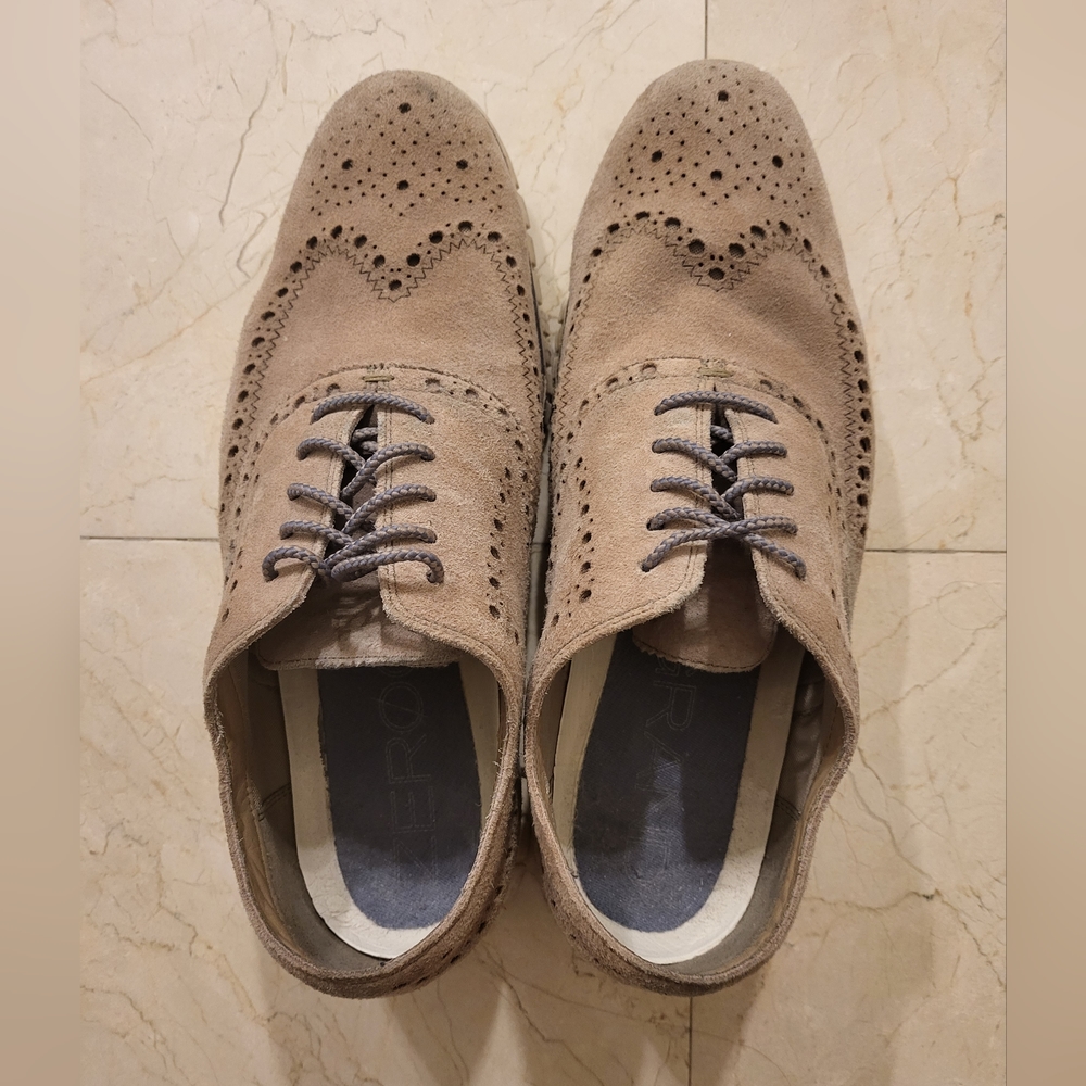 13W Cole Haan ØriginalGrand Suede Wingtip Oxford